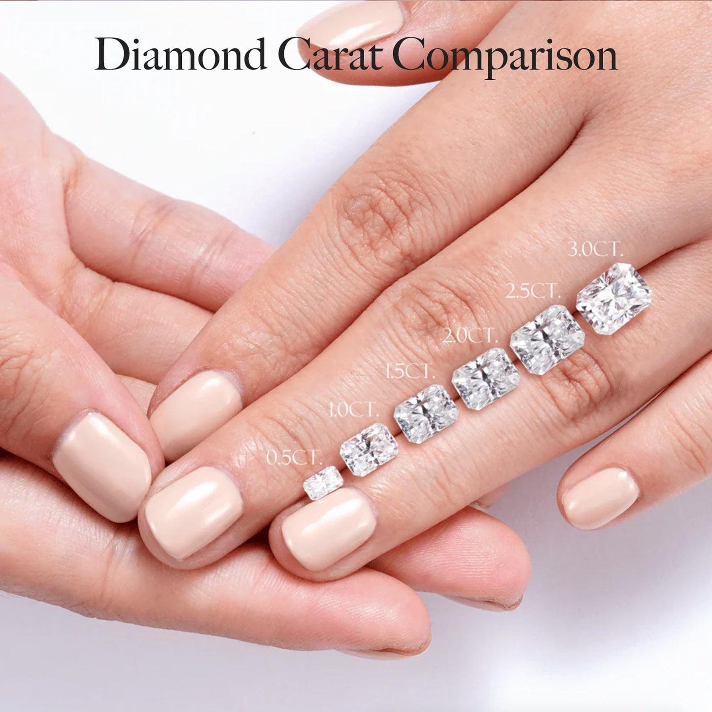 IGI Certified Lab-Grown Radiant Cut Diamond - Solitaire Classic Engagement Ring Solid 14K Yellow Gold (Includes IGI Certification from International Gemological Institute)