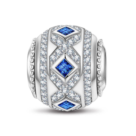 gona- Star Halo Tarnish-resistant Silver Lucky Charms In White Gold Plated
