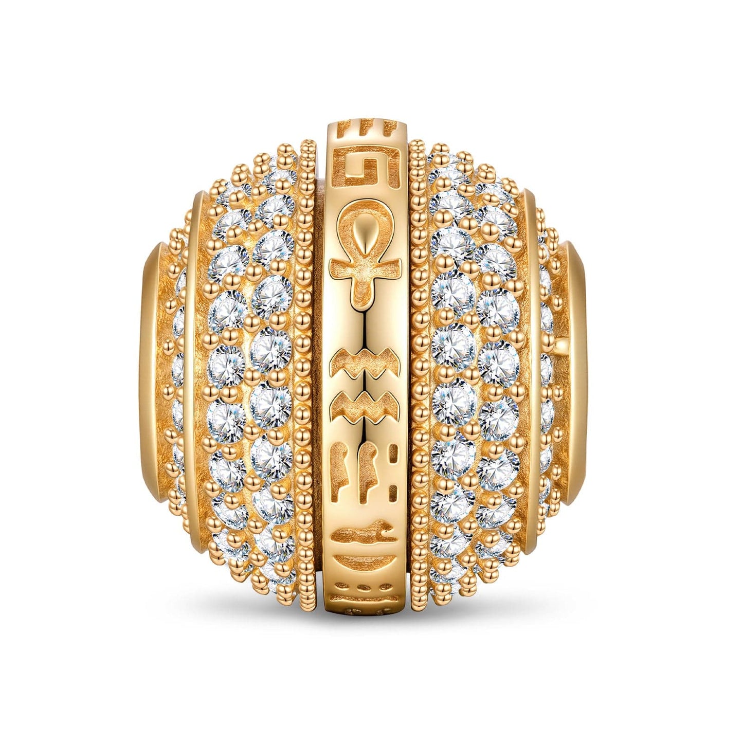 Harmonies Beyond Tarnish-resistant Silver Charms In 14K Gold Plated