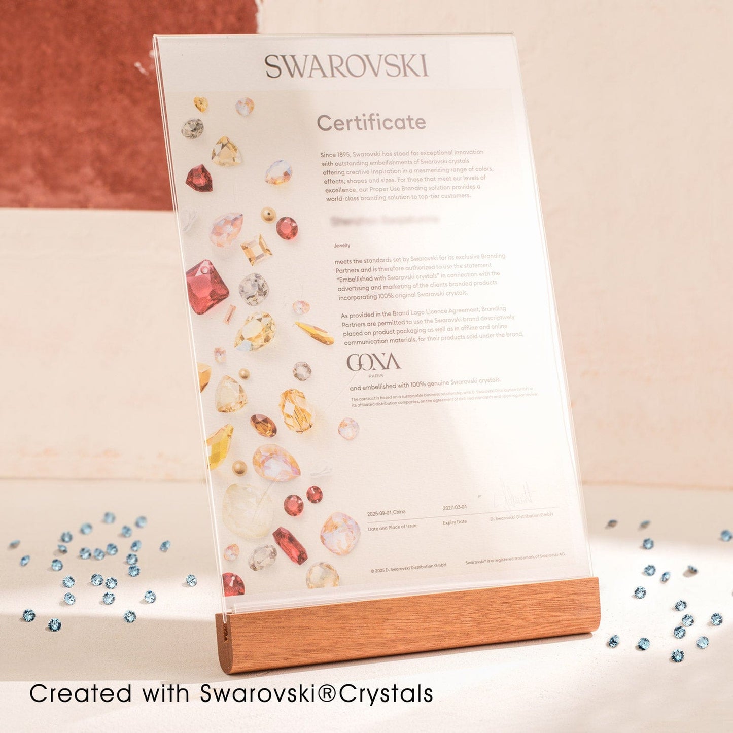 Created With Swarovski® Crystals - Cushion Modified Brilliant Cut Fancy Vivid Pink Classic Stackable Rings Set 14K Yellow Gold Plated