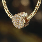 Snow Lotus Tarnish-resistant Silver Charms In 14K Gold Plated