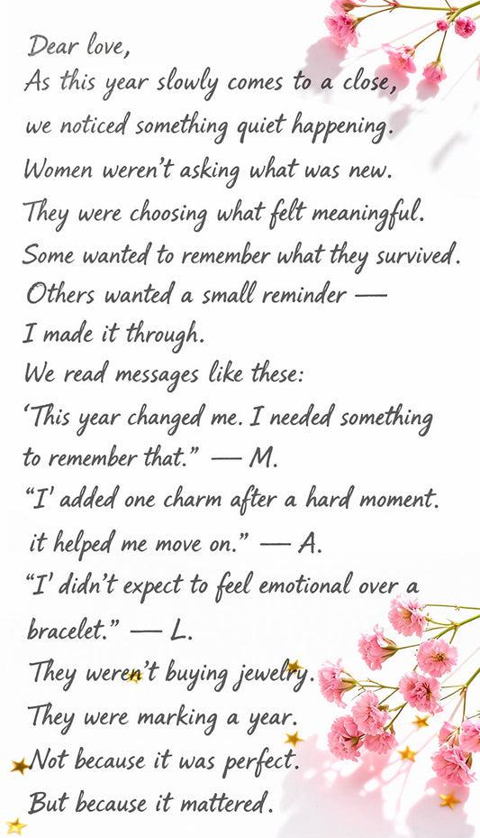 You're Not the Same Woman You Were in January