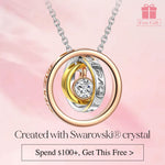 Mother‘s Day Exclusive: Spend $100+ in a Single Purchase to Get This Layered Circle Pendant Necklace in 14K Gold Plated - Created With Swarovski® Crystal for FREE (Ships With Order, No Need to Add to Cart)