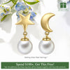 Pamper Fan Exclusive: Spend Over $100 In A Single Purchase To Get This Sterling Silver Pearl Earrings In 14K Gold Plated For FREE - (Ships With Order, No Need To Add To Cart)