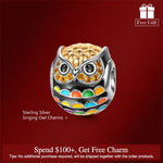 💥Pamper Fan Exclusive: Spend Over $100 In A Single Purchase To Get This Sterling Silver Singing Owl Charms With Enamel In Two-Tone Plating For FREE - (Ships With Order, No Need To Add To Cart)