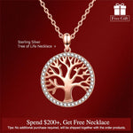 💥Pamper Fan Exclusive: Spend Over $200 In A Single Purchase To Get This Sterling Silver Tree of Life Necklace In Rose Gold Plated For FREE - (Ships With Order, No Need To Add To Cart)