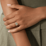 2ct Round Lab-Grown Diamond Solitaire Ring with Claw Setting in Solid 14K Yellow Gold (Includes IGI Certification from International Gemological Institute)
