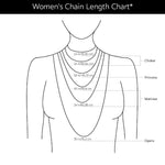 Boundless Loops Handcrafted Necklace in Natural Turquoise, crafted in Tarnish-Resistant Silver with Bi-Color Galaxy Gold Plating