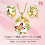 Mother’s Day Exclusive: Spend $200+ in a Single Purchase to Get This Floral Bracelet in 14K Gold Plated - Created With Swarovski® Crystal for FREE (Ships With Order, No Need to Add to Cart)