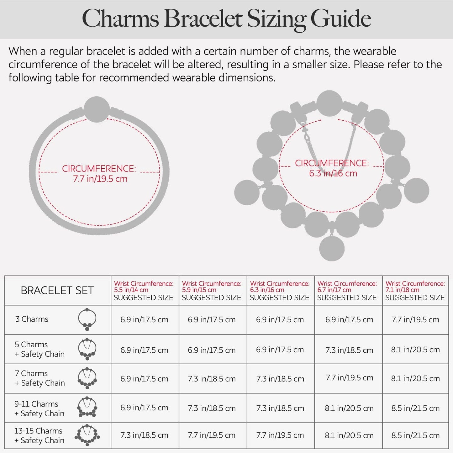 Sterling Silver Amour and Blossom Birthstone Charms Bracelet Set With Enamel In 14K Gold Plated (Includes bracelet and all charms shown)