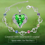 Easter Blessings Exclusive: Spend Over $400 In A Single Purchase To Get This Crystal Necklace And Bracelet Set In White Gold Plated For FREE - Created With Swarovski® Crystal (Ships With Order, No Need To Add To Cart)