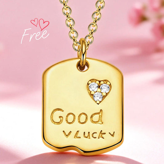 gona- 48-Hour Galentine's Day Exclusive: Free Heartfelt Luck Necklace In 14K Gold Plated (Ships With Order, No Need To Add To Cart)