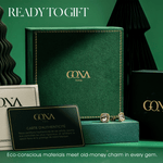 Sterling Silver Cherry Blossom Jewel Earrings In 14K Gold Plated -Created With SWAROVSKI® Crystals