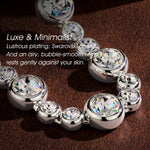 Classic Pave Created with Swarovski® Crystals Tarnish-Resistant Silver Bracelet In White Gold Plated