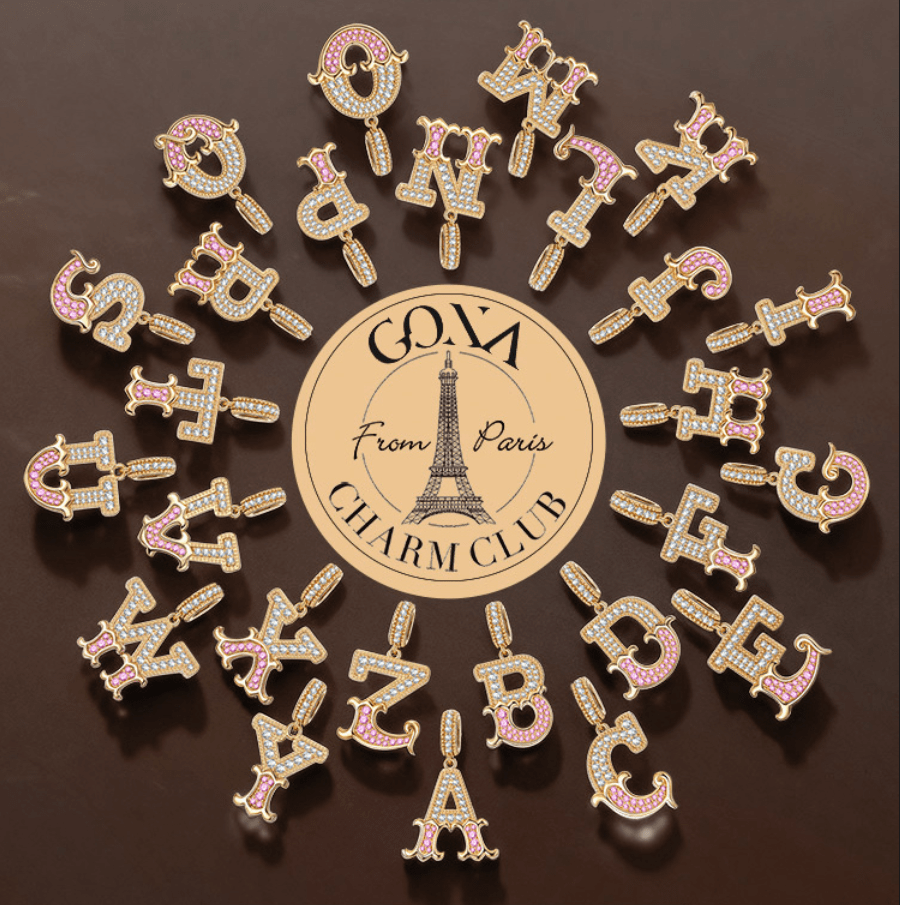 Letter Y Tarnish-resistant Silver Dangle Charms In 14K Gold Plated