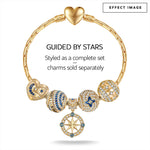 Stars Shine Bright Tarnish-resistant Silver Clips In 14K Gold Plated