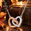 Exclusive Gift Offer: Spend $99+ to Get This "I Love You 3000 Times" Interlocking Double Heart Crystal Pendant Necklace for FREE (Ships With Order, No Need to Add to Cart)