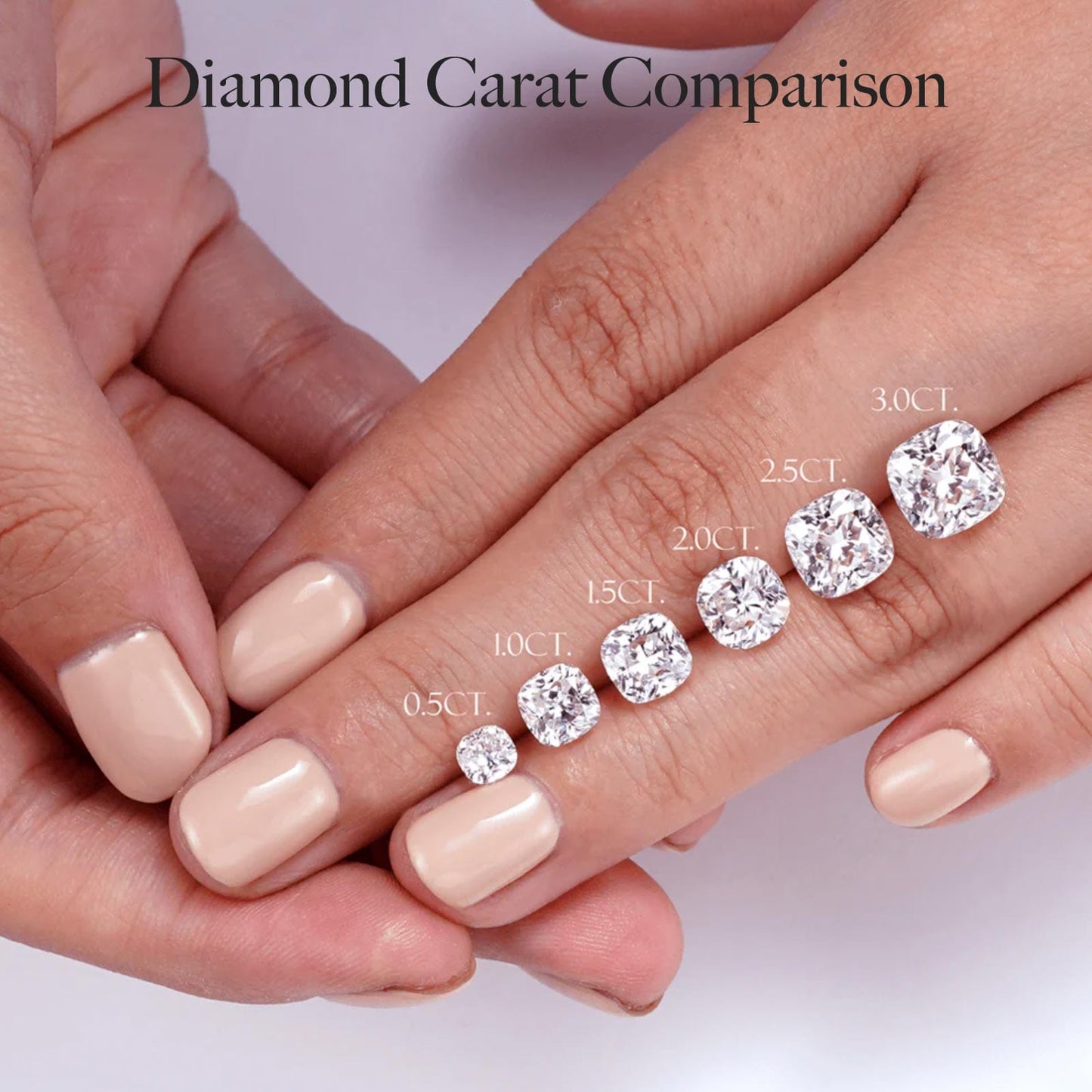 2ct Elongated Cushion Lab-Grown Diamond Ring with Petal Gallery & Leaf Detail Claw Setting Tarnish-resistant Silver In 14K Gold Plated (Includes IGI Certification from International Gemological Institute)