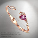 Christmas Exclusive: Spend Over $200 In A Single Purchase To Get This Sterling Silver Heartfelt Moments Bracelet In Rose Gold Plated For FREE  - Created With SWAROVSKI® Crystals- (Ships With Order, No Need To Add To Cart)