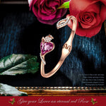 Christmas Exclusive: Spend Over $200 In A Single Purchase To Get This Sterling Silver Heartfelt Moments Bracelet In Rose Gold Plated For FREE  - Created With SWAROVSKI® Crystals- (Ships With Order, No Need To Add To Cart)