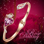 Christmas Exclusive: Spend Over $200 In A Single Purchase To Get This Sterling Silver Heartfelt Moments Bracelet In Rose Gold Plated For FREE  - Created With SWAROVSKI® Crystals- (Ships With Order, No Need To Add To Cart)