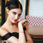 New Year Exclusive: Spend Over $99 In A Single Purchase To Get This Sterling Silver Adjustable Blessing Bracelet In Rose Gold Plated For FREE - Created With SWAROVSKI® Crystals  - (Ships With Order, No Need To Add To Cart)