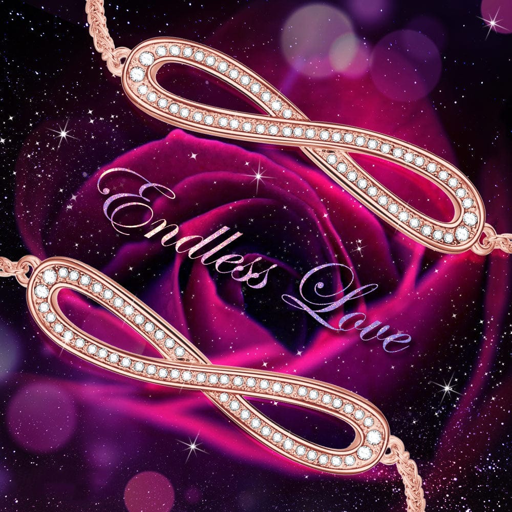 New Year Exclusive: Spend Over $99 In A Single Purchase To Get This Sterling Silver Adjustable Blessing Bracelet In Rose Gold Plated For FREE - Created With SWAROVSKI® Crystals  - (Ships With Order, No Need To Add To Cart)