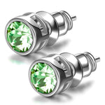 Graduation Season Exclusive: Spend $99+ in a Single Purchase to Get This Peridot Solitaire Stud Earrings in White Gold Plated - Created With Swarovski® Crystal for FREE (Ships With Order, No Need to Add to Cart)