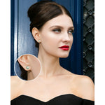 Graduation Season Exclusive: Spend $99+ in a Single Purchase to Get This Peridot Solitaire Stud Earrings in White Gold Plated - Created With Swarovski® Crystal for FREE (Ships With Order, No Need to Add to Cart)