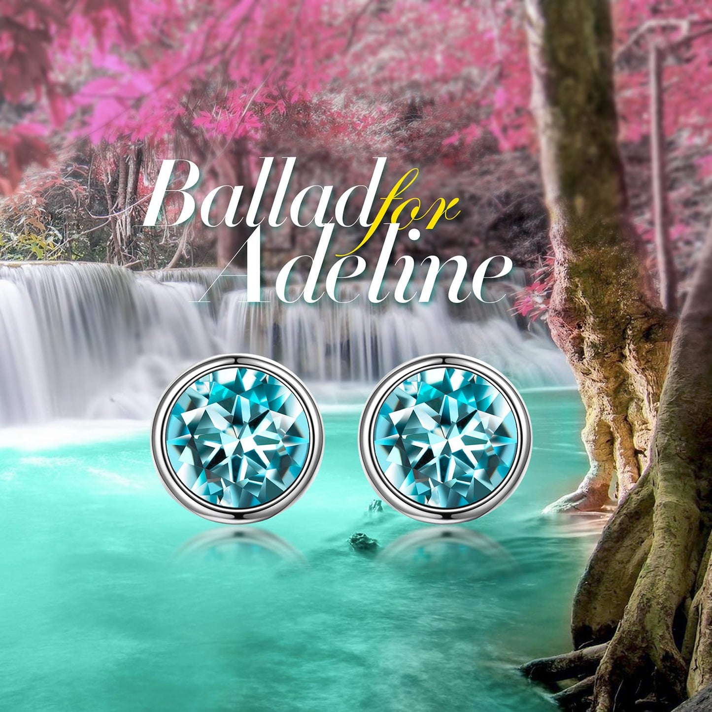 Marine Breeze Exclusive: Spend $99+ in a Single Purchase to Get This Peridot Solitaire Stud Earrings in White Gold Plated - Created With Swarovski® Crystal for FREE (Ships With Order, No Need to Add to Cart)