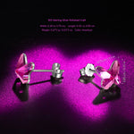 Christmas Exclusive: Spend Over $100 In A Single Purchase To Get This Sterling Silver Purple Butterfly Earrings In White Gold Plated For FREE - (Ships With Order, No Need To Add To Cart)