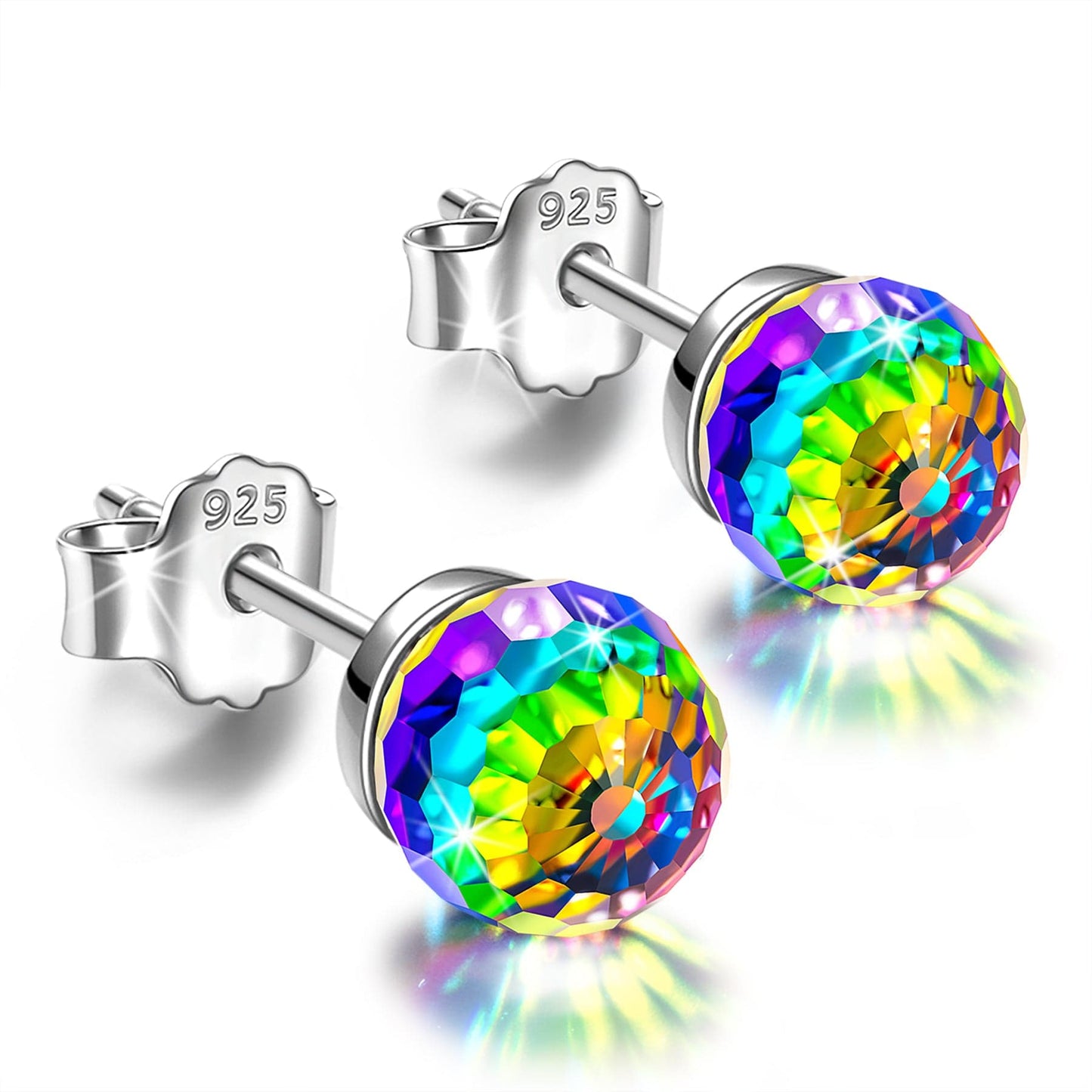 Christmas Exclusive: Spend Over $100 In A Single Purchase To Get This Sterling Silver Fantastic World Crystal Earrings In White Gold Plated For FREE - Created With SWAROVSKI® Crystals  - (Ships With Order, No Need To Add To Cart)