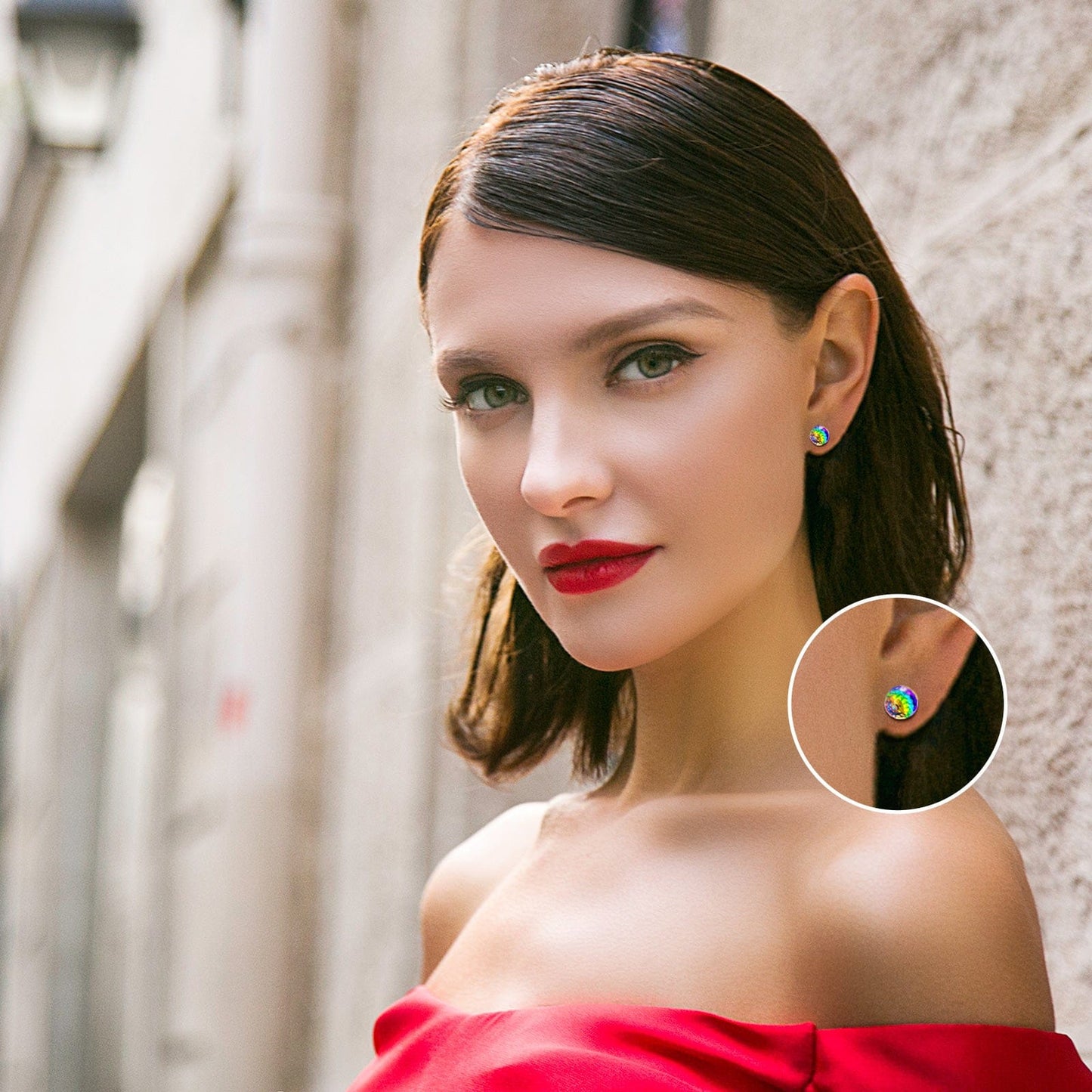 Christmas Exclusive: Spend Over $100 In A Single Purchase To Get This Sterling Silver Fantastic World Crystal Earrings In White Gold Plated For FREE - Created With SWAROVSKI® Crystals  - (Ships With Order, No Need To Add To Cart)