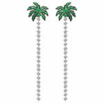 Pamper Fan Exclusive: Genuine 925 Sterling Silver Coconut Tree Earrings