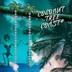 Pamper Fan Exclusive: Genuine 925 Sterling Silver Coconut Tree Earrings