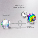 Halloween Treats Exclusive: Spend Over $99 In A Single Purchase To Get This Sterling Silver Fantastic World Crystal Earrings In White Gold Plated For FREE - (Ships With Order, No Need To Add To Cart)
