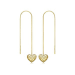 Pamper Fan Exclusive: Spend Over $200 In A Single Purchase To Get This Sterling Silver Love Heart Necklace and Earrings Set In 14K Gold Plated For FREE - (Ships With Order, No Need To Add To Cart)