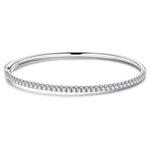 Classic Bangle Bracelet Tarnish-resistant Silver Bracelet In 14K Gold Plated