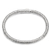 Boundless Loops Handcrafted Bracelet in Tarnish-Resistant Silver Finish