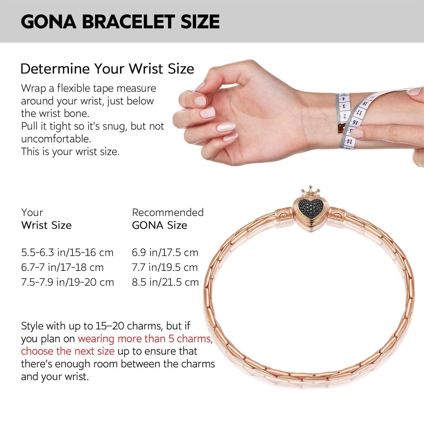 Sterling Silver Queen's Crown Bamboo Chain Bracelet In Rose Gold Plated