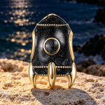Rockets Tarnish-resistant Silver Charms With Enamel In 14K Gold Plated