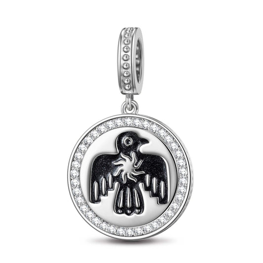 gon- XL Size Thundercloud Elf Tarnish-resistant Silver Charms With Enamel In White Gold Plated For Men