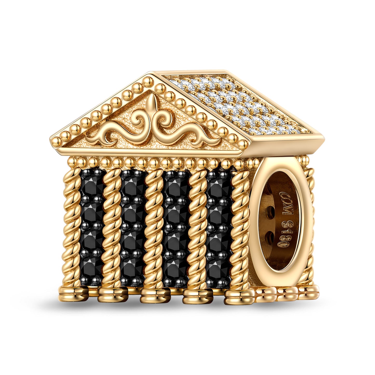The Madeleine Church Tarnish-resistant Silver Charms In 14K Gold Plated