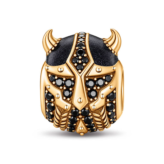 gona- Berserker XL Size Tarnish-resistant Silver Charms In 14K Gold Plated For Men