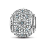 Starlight Clover Tarnish-resistant Silver Lucky Charms In White Gold Plated