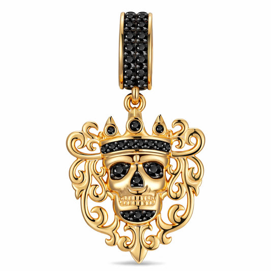 gona- XL Size Tarnish-resistant Silver Dangle Charms In 14K Gold Plated For Men