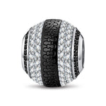 XL Size Tarnish-resistant Silver Charms In Two-Tone Plating For Men