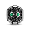 XL Size Tarnish-resistant Silver Charms In Two-Tone Plating For Men
