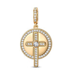 Sacred Overflow Tarnish-resistant Silver Charms In 14K Gold Plated
