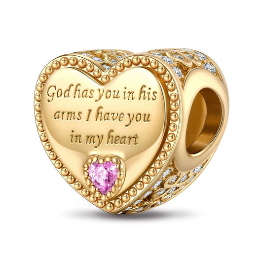 gon- I Have You In My Heart Tarnish-resistant Silver Charms In 14K Gold Plated